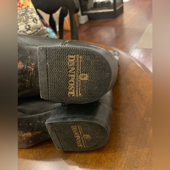 Dan Post Milwaukee Black Western Cowboy Boots 10.5 Extra Wide - Picture 7 of 12